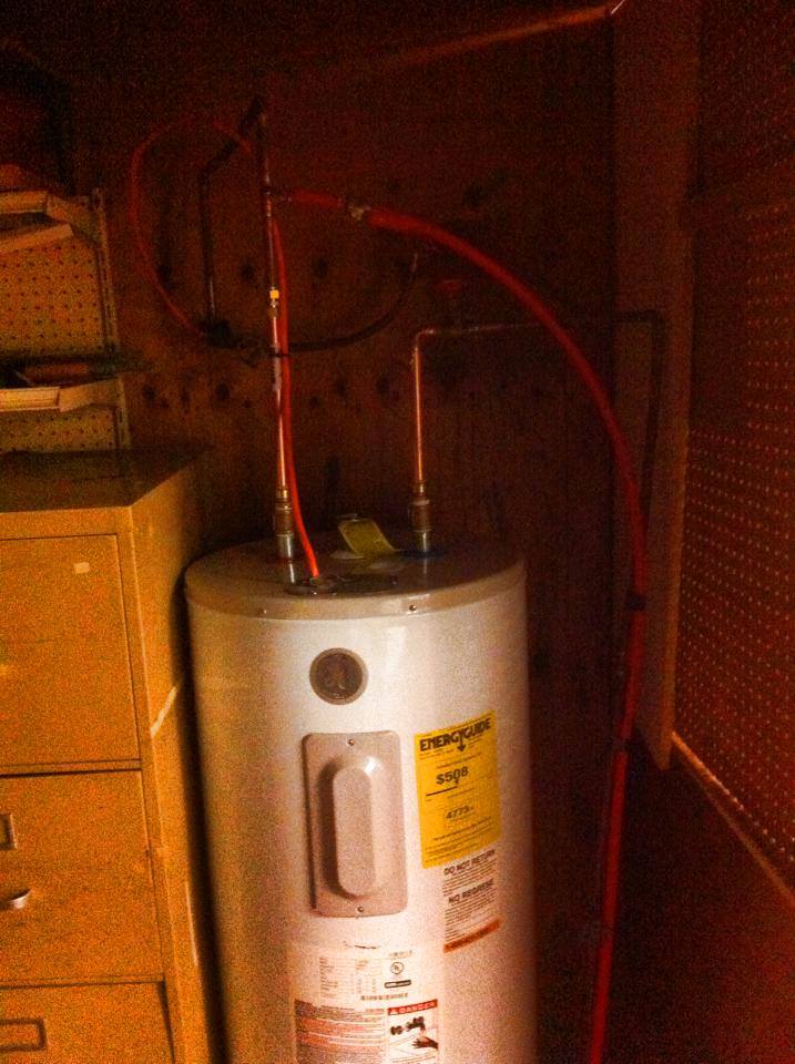 New Water Heater Installation